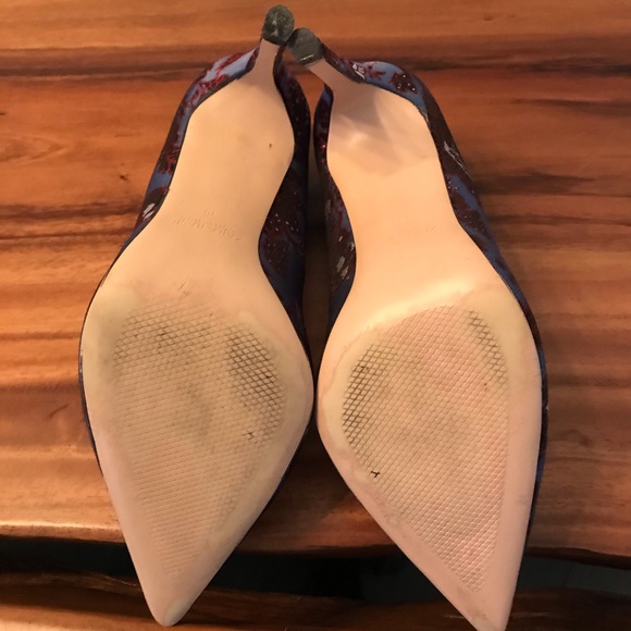 Zara Jacquard Heel Shoes - Picture 5 of 5